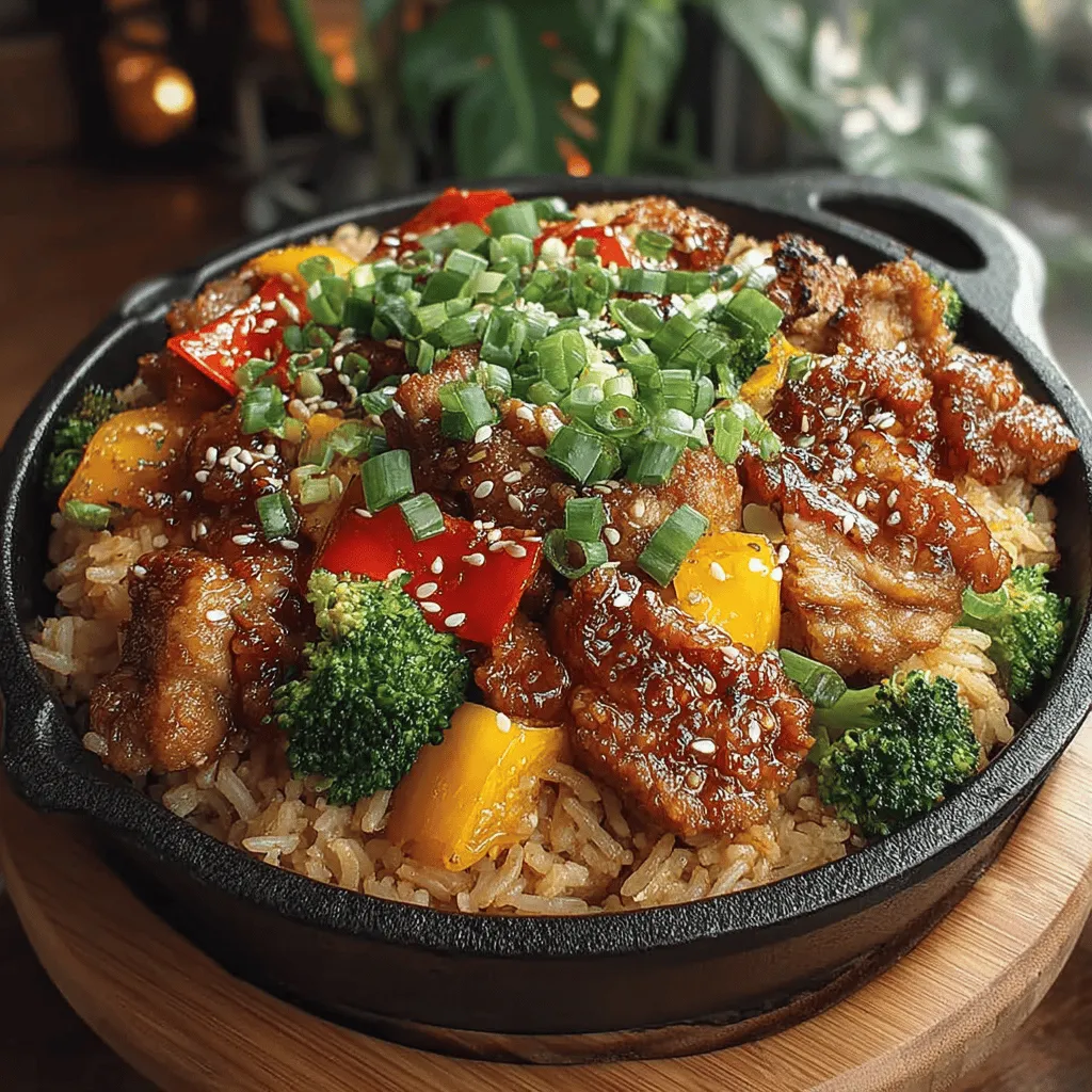 When it comes to quick, delicious meals that please the whole family, few dishes can rival the appeal of a Honey Garlic Chicken Rice Skillet. This one-pan wonder combines tender chicken thighs with fluffy jasmine rice and a colorful array of vegetables, all enveloped in a sweet and savory sauce that is sure to tantalize taste buds. The beauty of this dish lies not only in its vibrant flavors but also in its simplicity—allowing busy families to whip up a satisfying dinner in no time.