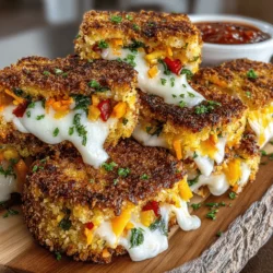 The foundation of any great grilled cheese is, of course, the ingredients that go inside it. For our Mini Veggie Grilled Cheese Dippers, finely chopping the vegetables is crucial. This step is not just about aesthetics; it significantly impacts both texture and flavor distribution. When vegetables are chopped finely, they become more integrated into the cheese mixture, ensuring that each bite is a harmonious blend of flavors.