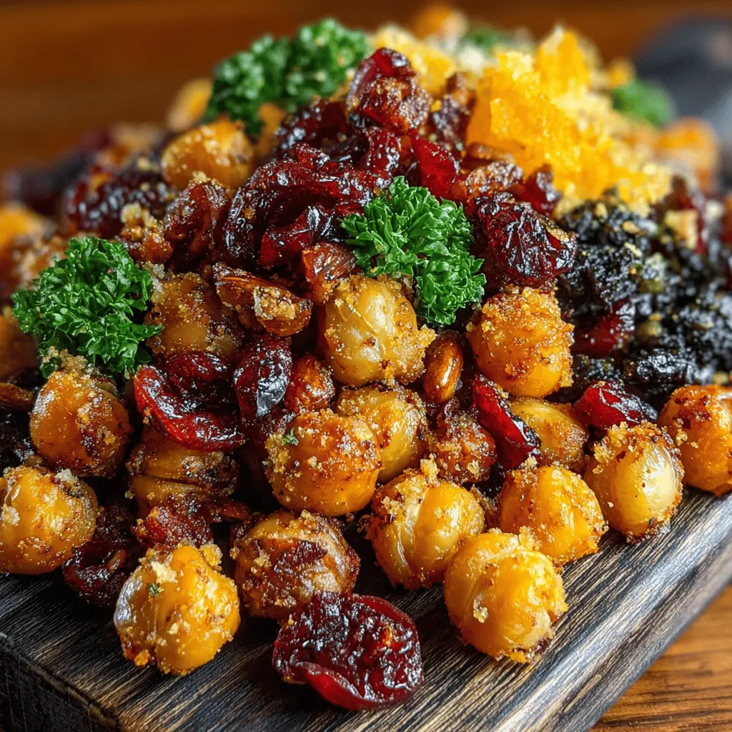 To appreciate the Crunchy Garlic Roasted Chickpea Snack Mix fully, it's essential to understand the role of each ingredient, not only in terms of flavor but also their individual health benefits.