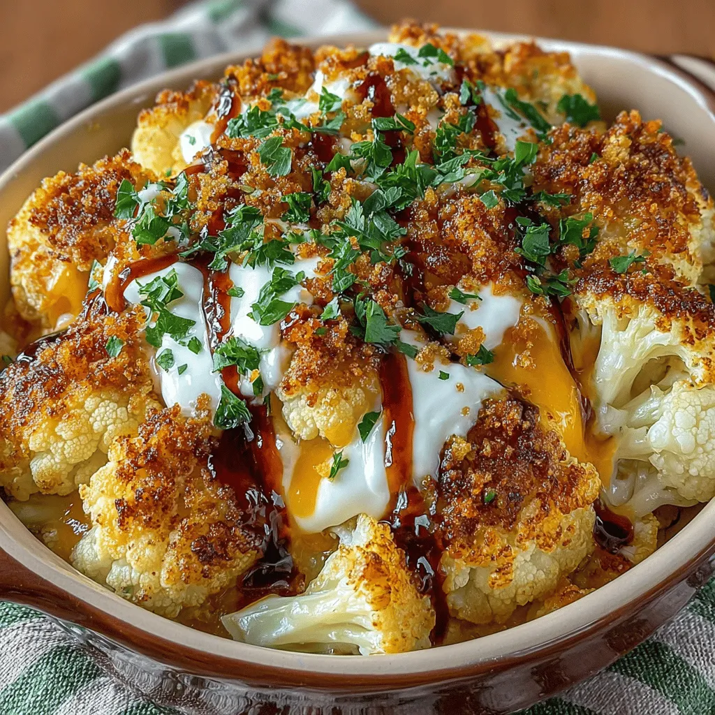 In the realm of comfort food, the Cheesy Jalapeño Cauliflower Bake stands out as a delightful twist on traditional cheesy dishes. This recipe offers a rich, creamy experience that satisfies cheese lovers while simultaneously catering to those seeking a healthier alternative. By using cauliflower as the foundation, this dish transforms a beloved classic into a guilt-free option that doesn’t skimp on flavor.