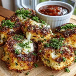 In the world of quick and delicious snacks, Air Fryer Chicken Parm Poppers stand out as a crowd-pleasing option. These bite-sized delights merge the classic flavors of chicken parmesan with the convenience and health benefits of air frying, making them an ideal choice for various occasions. Whether you’re entertaining guests at a party, gearing up for game day, or simply enjoying a cozy night in, Air Fryer Chicken Parm Poppers are sure to impress. With their crispy exterior and cheesy, savory filling, these poppers not only satisfy your cravings but also offer a healthier alternative to traditional frying methods.