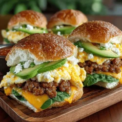 To achieve the perfect texture for your Sunrise Breakfast Sliders, it’s essential to cook the eggs with care. Here’s how to do it: