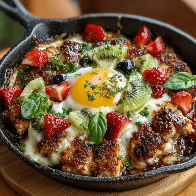 When it comes to creating a delicious Fruity Chicken Fiesta Skillet, preparation is key. This dish is not only packed with flavor but also offers a quick and easy way to get a nutritious meal on the table. Here’s how to prepare it step by step.
