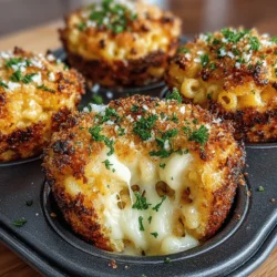If you’re in search of a fun, bite-sized twist on the classic comfort food, look no further than these Mini Mac and Cheese Muffin Cups. This recipe transforms the beloved mac and cheese into an irresistible snack or side dish, perfect for any occasion. With creamy cheese nestled in a perfectly baked muffin cup, these cheesy bites are sure to delight both kids and adults alike.