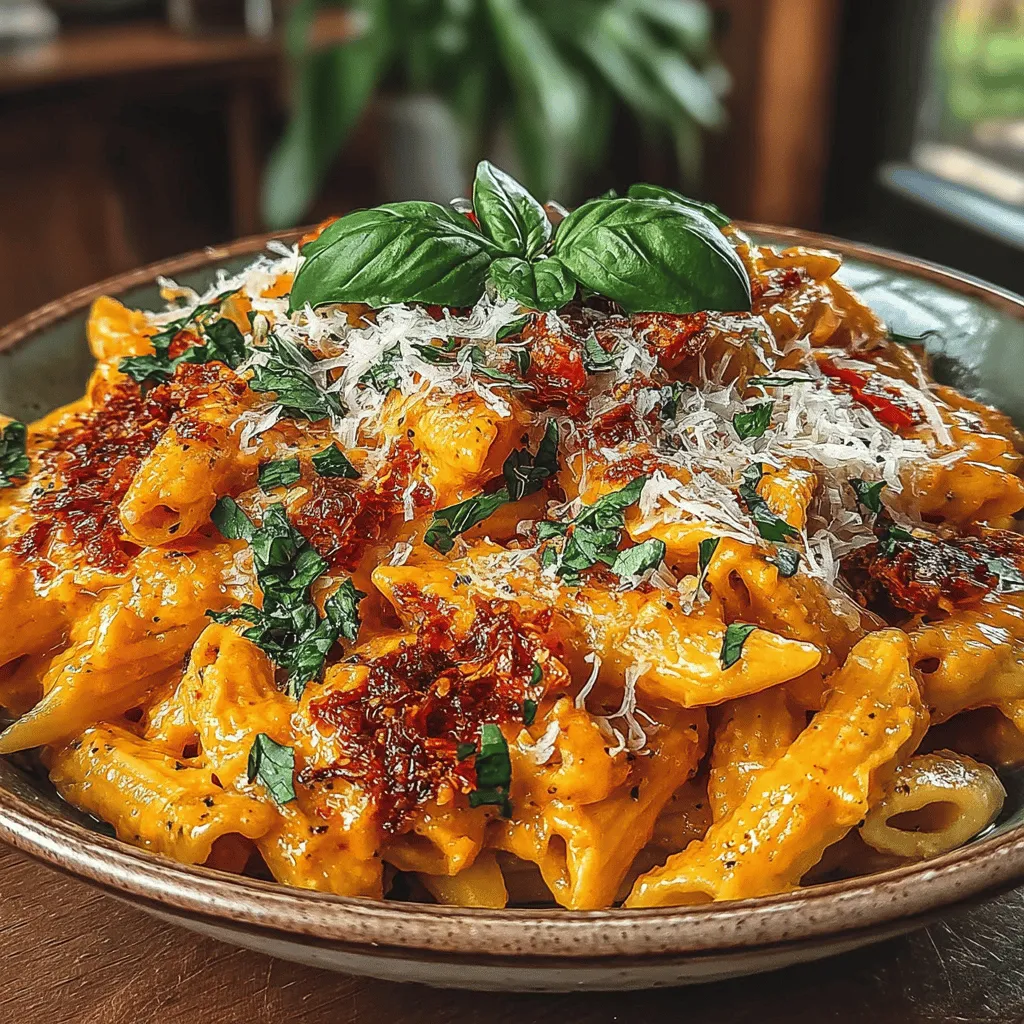 Creamy Roasted Red Pepper Pasta is a delightful culinary creation that combines the rich, velvety texture of a creamy sauce with the smoky sweetness of roasted red peppers. This dish is not only visually appealing with its vibrant hues but also offers a comforting experience that can transform a simple meal into something truly special. Whether you’re cooking for a casual weeknight dinner or hosting a festive gathering, this pasta dish is sure to impress.