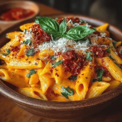 Creamy Roasted Red Pepper Pasta is a delightful culinary creation that combines the rich, velvety texture of a creamy sauce with the smoky sweetness of roasted red peppers. This dish is not only visually appealing with its vibrant hues but also offers a comforting experience that can transform a simple meal into something truly special. Whether you’re cooking for a casual weeknight dinner or hosting a festive gathering, this pasta dish is sure to impress.