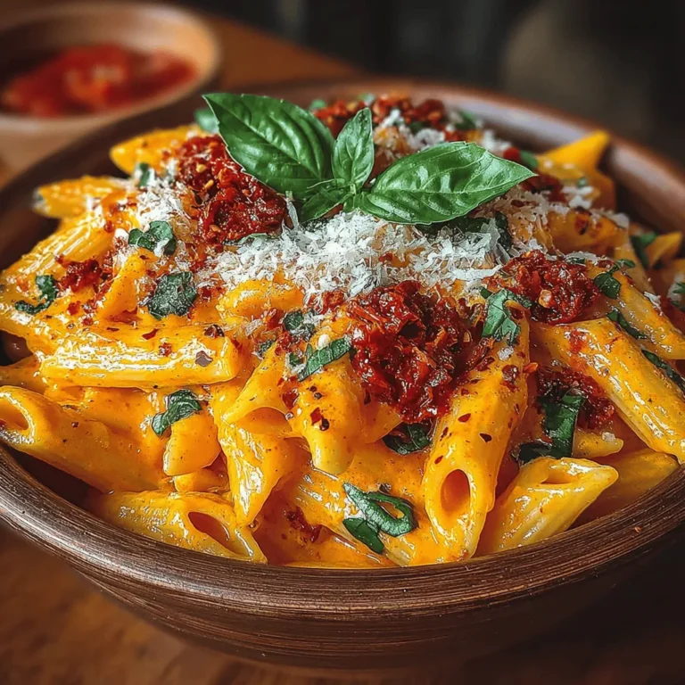 Creamy Roasted Red Pepper Pasta is a delightful culinary creation that combines the rich, velvety texture of a creamy sauce with the smoky sweetness of roasted red peppers. This dish is not only visually appealing with its vibrant hues but also offers a comforting experience that can transform a simple meal into something truly special. Whether you’re cooking for a casual weeknight dinner or hosting a festive gathering, this pasta dish is sure to impress.