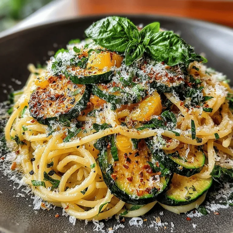 The summer season brings an abundance of fresh produce, and what better way to celebrate than with a light and flavorful Lemon Zest Summer Squash Pasta? This dish effortlessly combines the vibrant tastes of summer squash and zucchini with a creamy lemon sauce, creating a delightful meal perfect for warm evenings. As the days grow longer and the temperatures rise, this pasta recipe not only satisfies the palate but also showcases the best of what summer has to offer.