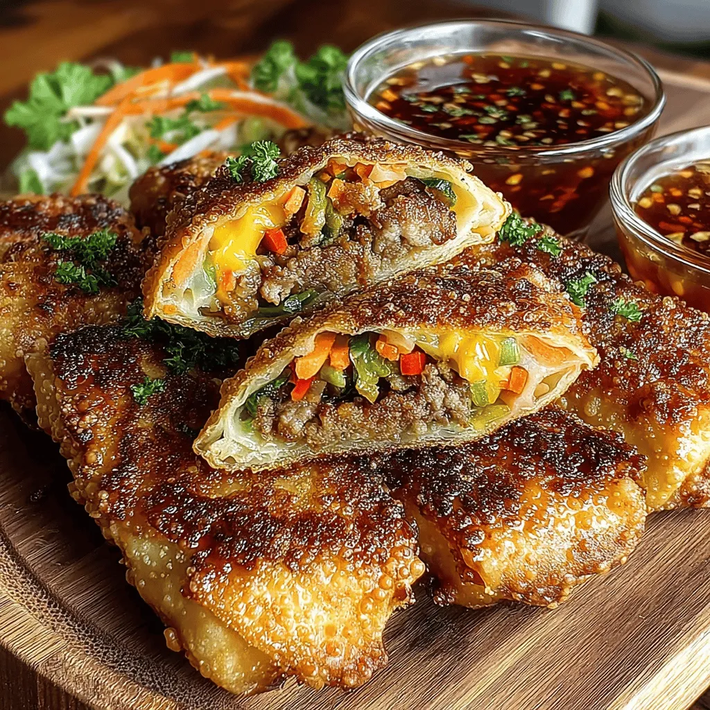Egg rolls have long been a beloved staple in various cuisines, particularly within Asian culinary traditions. Their crispy exterior, combined with a multitude of savory fillings, makes them an irresistible snack or appetizer. While traditional egg rolls often feature classic ingredients like cabbage and pork, there is a world of possibilities when it comes to creative fillings. In this recipe, we elevate the classic egg roll by incorporating the unique flavor of Hatch green chiles and ground chicken, resulting in a spicy, flavor-packed treat that is sure to impress.