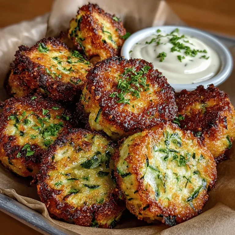 In the quest for healthier meal options without sacrificing flavor, crispy zucchini chicken nuggets emerge as a delightful alternative to traditional chicken nuggets. Combining the lean protein of chicken with the tender moisture of zucchini, this recipe offers a nutritious twist that appeals to both adults and children. These nuggets are not only easy to prepare but also pack a punch in terms of taste and texture. The addition of zucchini not only enhances the dish's moisture but also adds a subtle sweetness that pairs beautifully with the savory elements of the chicken and spices. As a result, crispy zucchini chicken nuggets serve as a perfect finger food for family dinners, parties, or even meal prep for busy weekdays.