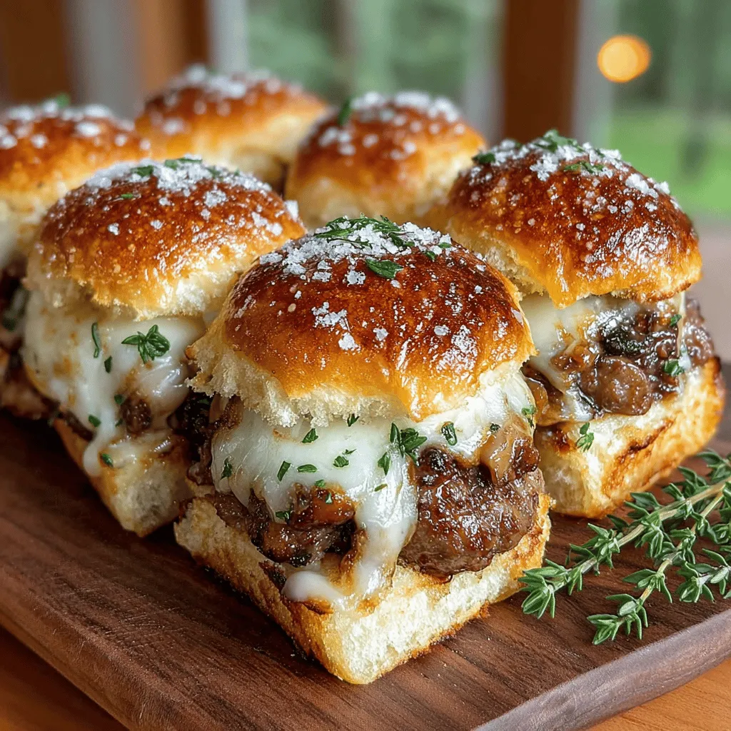 Sliders have become a culinary favorite, adored for their bite-sized convenience and versatility. Perfect for any occasion, these mini sandwiches can be tailored to suit a variety of tastes and preferences. Among the numerous slider variations, Mini Mushroom Swiss Sliders stand out with their unique combination of flavors that tantalize the taste buds. Imagine juicy patties infused with umami-rich mushrooms, melty Swiss cheese, and the savory kick of seasonings nestled between soft, mini buns. This delightful dish is not only a crowd-pleaser but also a fantastic way to elevate your gatherings, whether it’s a lively game day, a casual family dinner, or a festive party.
