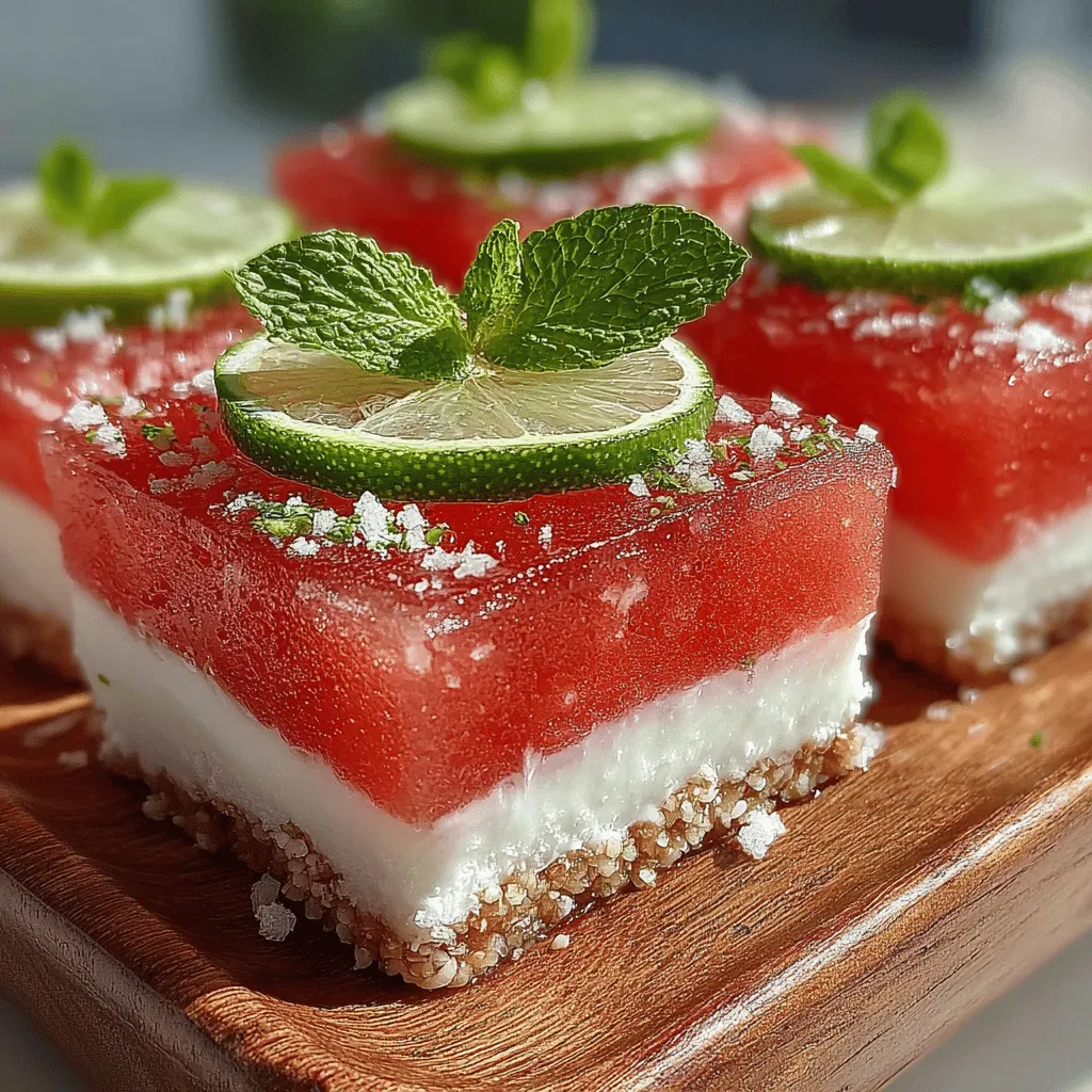 As the sun shines brightly and temperatures rise, there’s nothing quite like a refreshing treat to cool you down. Enter the Frozen Watermelon Lime Yogurt Bars, a delightful summer snack that combines the juicy sweetness of watermelon with the zesty kick of lime, all wrapped in the creamy goodness of yogurt. These bars are not only a feast for the senses but also a guilt-free indulgence that you can enjoy without the worry of excessive calories or artificial ingredients.