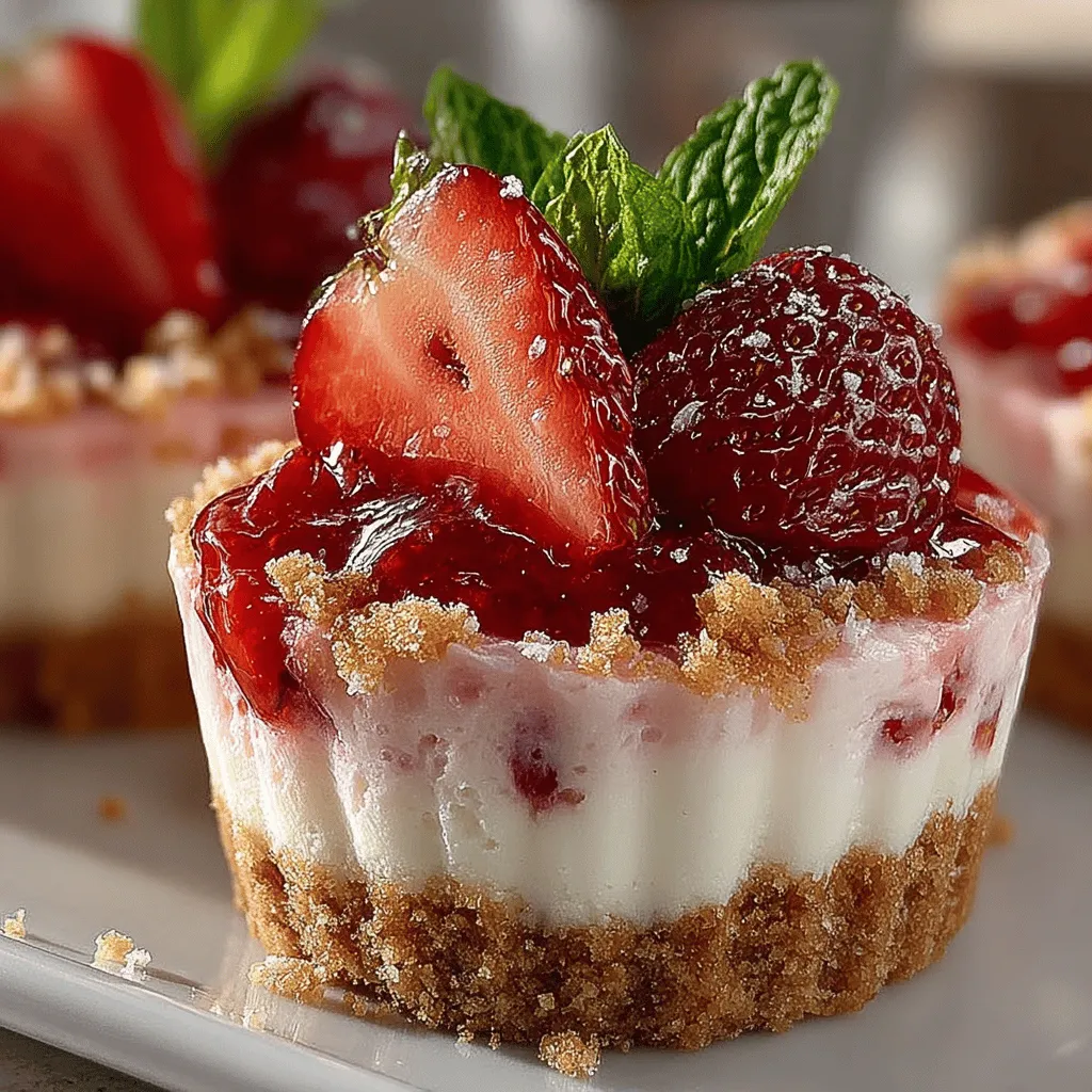As the sun begins to shine brighter and temperatures rise, there's nothing quite like a refreshing dessert to complement the warm weather. One such delightful treat that perfectly fits the bill is the Frosty Strawberry Cheesecake Crust Bites. These little bites of bliss are not only a feast for the eyes with their vibrant colors but also provide a creamy, fruity flavor that tantalizes the taste buds. Ideal for summer picnics, birthday parties, or casual family gatherings, these bites are a versatile addition to any dessert table.