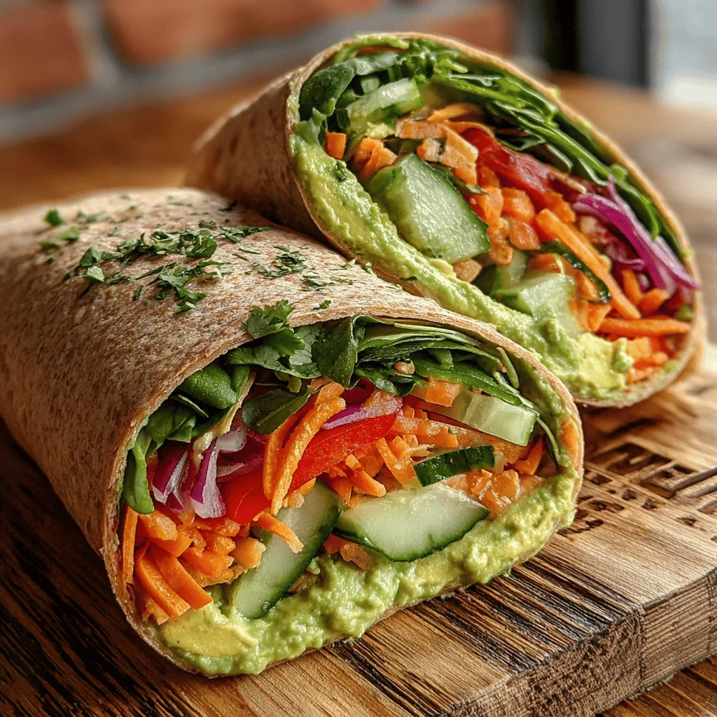In recent years, there has been a remarkable shift toward plant-based diets, with an increasing number of individuals opting for meals that prioritize health and sustainability. Among the myriad of options available, wraps have emerged as a particularly convenient and versatile choice. They offer a quick way to enjoy a balanced meal, making them ideal for busy lifestyles or on-the-go dining. One standout recipe that captures this trend is the Avocado Hummus Veggie Wrap. This delectable dish marries the rich creaminess of ripe avocados with the wholesome goodness of fresh vegetables and protein-packed chickpeas, resulting in a wrap that is not only delicious but also packed with nutrients.