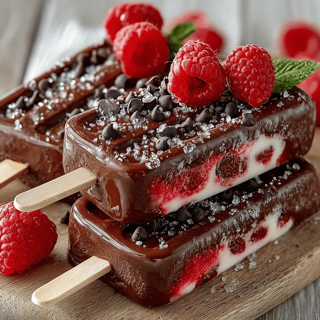 The concept of frozen pops has been around for centuries, evolving from simple ice treats made with water and sugar to more sophisticated versions that include creamy bases and a variety of flavors. The Choco-Raspberry Bliss Pops take inspiration from both classic desserts and modern health trends, offering a creative twist that showcases flavors and textures.
