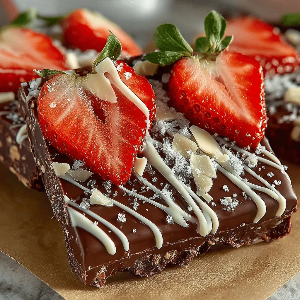 To create the perfect Frozen Chocolate Strawberry Bark, it's essential to understand the role of each ingredient. Here’s a closer look at the key components that contribute to this delicious dessert.