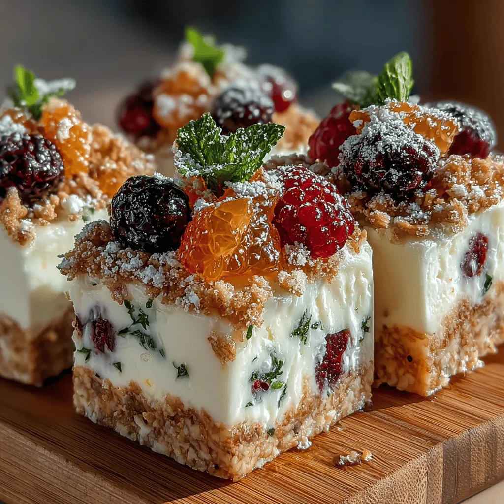 In recent years, the concept of healthy desserts has gained significant traction, as more people seek to indulge their sweet cravings without compromising their dietary goals. The rise of nutritious alternatives has led to a plethora of options that are not only delicious but also beneficial for overall health. Among these, frozen treats stand out as a favored choice, particularly during the warm months, when the desire for refreshing snacks intensifies. Enter Zesty Bliss: Frozen Yogurt Lemon Chia Squares—a delightful dessert that seamlessly combines taste and nutrition.