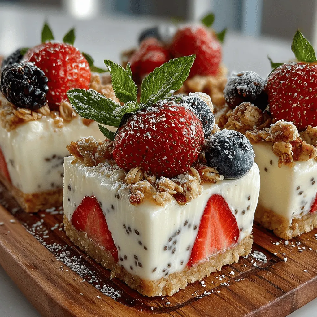 In recent years, the concept of healthy desserts has gained significant traction, as more people seek to indulge their sweet cravings without compromising their dietary goals. The rise of nutritious alternatives has led to a plethora of options that are not only delicious but also beneficial for overall health. Among these, frozen treats stand out as a favored choice, particularly during the warm months, when the desire for refreshing snacks intensifies. Enter Zesty Bliss: Frozen Yogurt Lemon Chia Squares—a delightful dessert that seamlessly combines taste and nutrition.