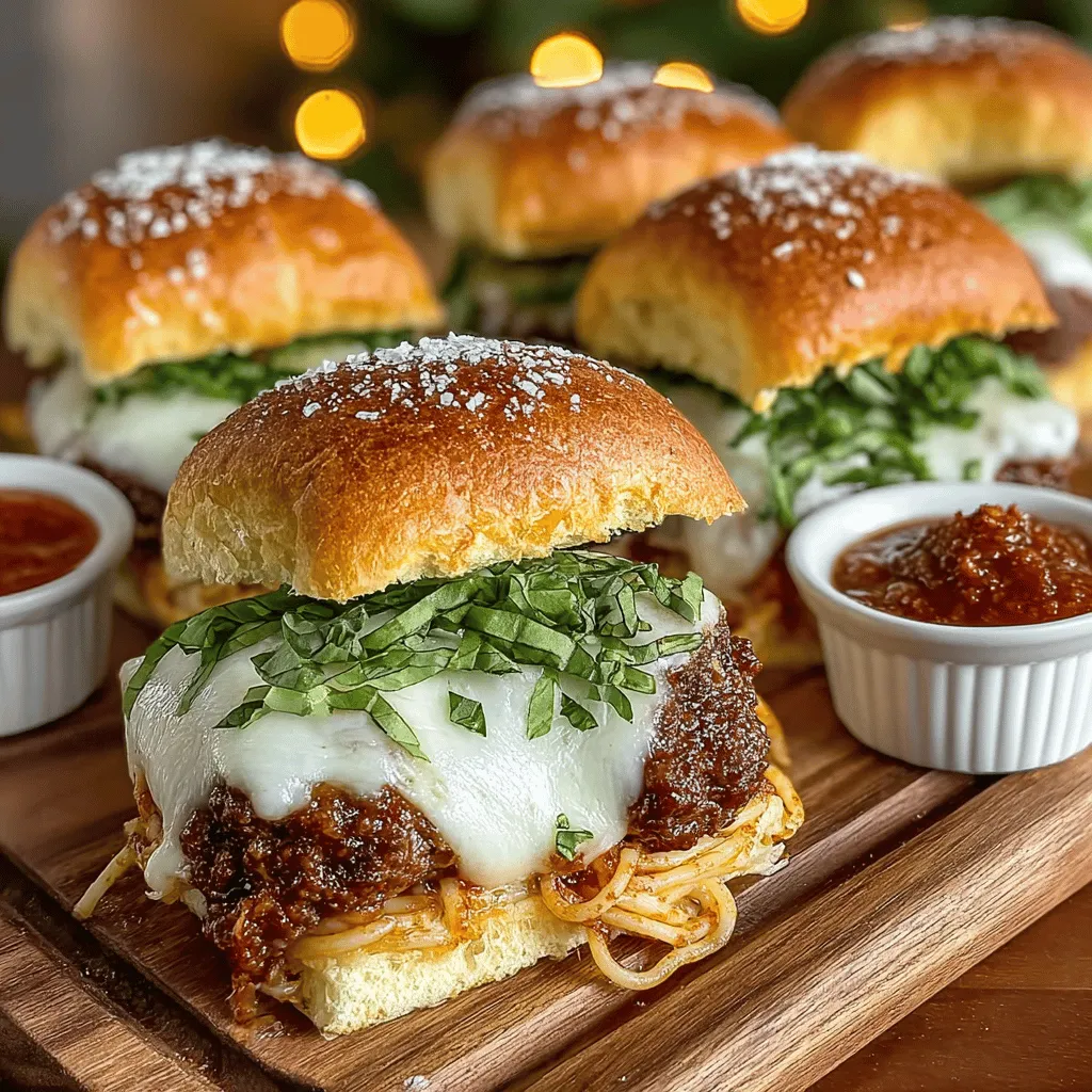 In the realm of culinary creativity, few dishes can rival the charm of Mini Spaghetti and Meatball Sliders. This delightful recipe marries the rich, comforting flavors of classic Italian spaghetti and meatballs with the fun, shareable format of sliders, creating a dish that is perfect for any occasion. Whether you're hosting a casual gathering, planning a festive party, or simply looking for a unique family dinner option, these sliders offer a playful twist on beloved favorites.