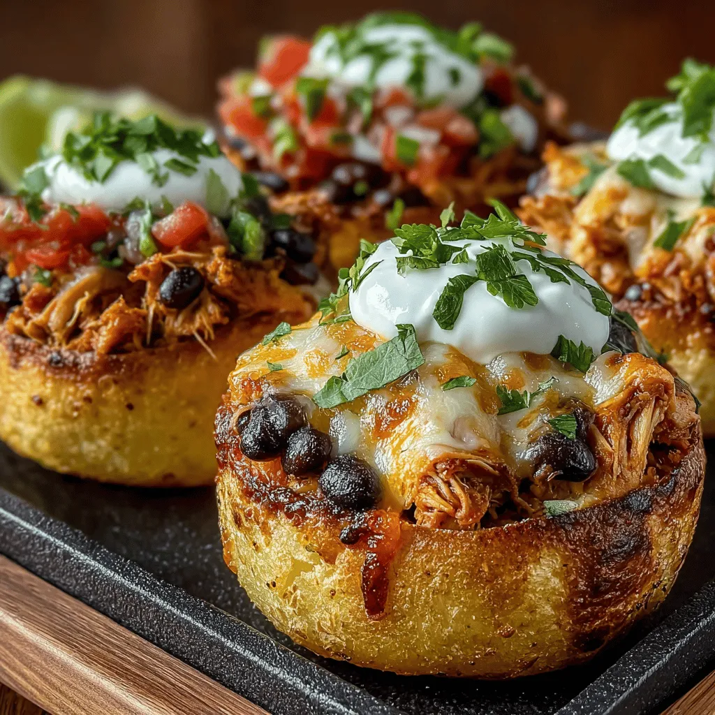 When it comes to appetizers, few dishes can rival the universal appeal of nachos. The combination of crispy tortilla chips, melted cheese, and tantalizing toppings has made nachos a staple at parties, game days, and casual dinners alike. But what if you could elevate that beloved flavor profile into a heartier, more satisfying dish? Enter Mini Chicken Nacho Potato Skins—a delightful fusion that marries the classic taste of nachos with the comforting texture of potato skins. This recipe transforms simple ingredients into an enticing appetizer that is not only delicious but also incredibly versatile.