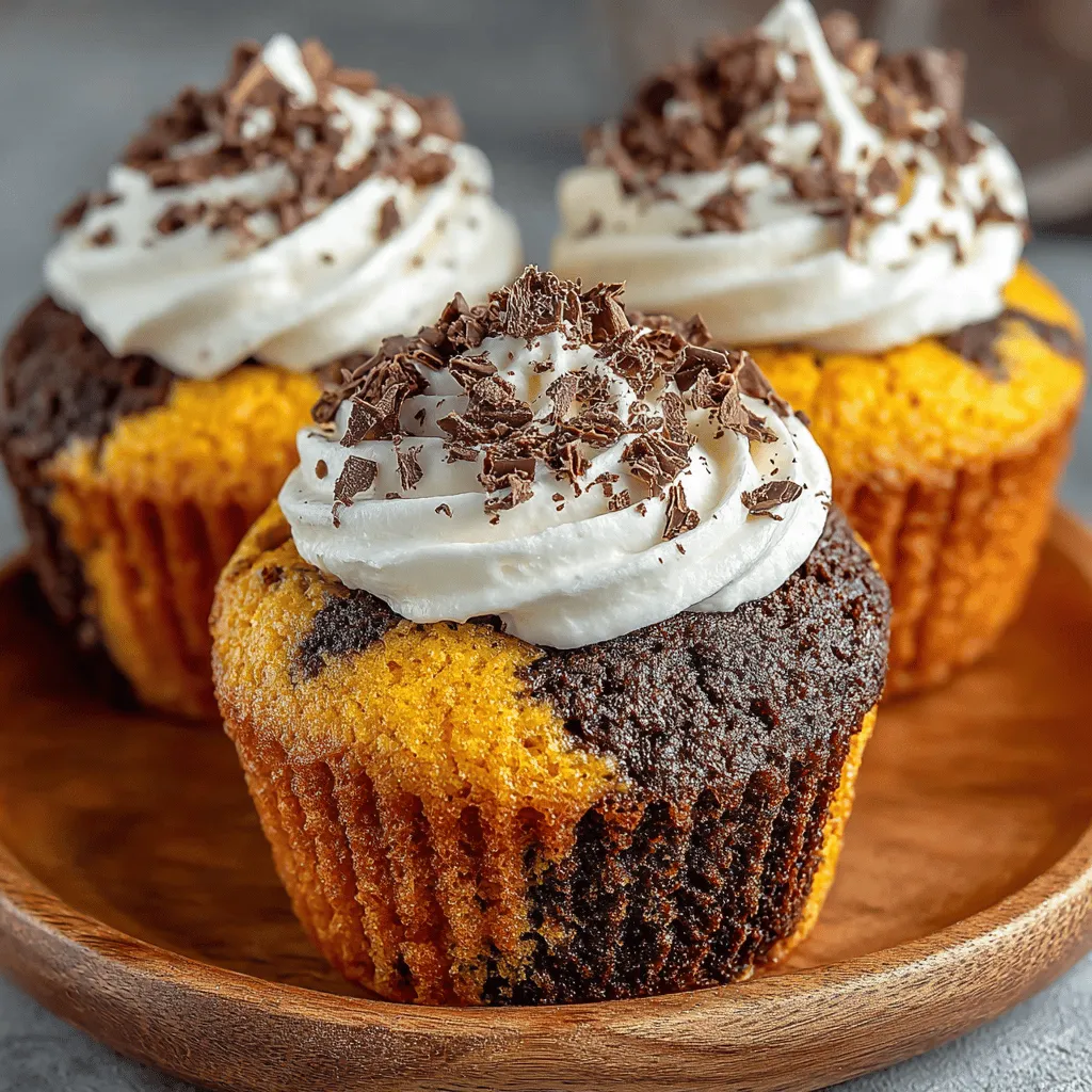 Before diving into the delightful process of creating your Pumpkin Chocolate Swirl Cupcakes, it’s essential to preheat your oven to 350°F (175°C). Preheating is crucial as it ensures that your cupcakes bake evenly, giving them the perfect rise and texture. A properly heated oven helps achieve the delicate balance between moistness and fluffiness, which is key to any successful cupcake.
