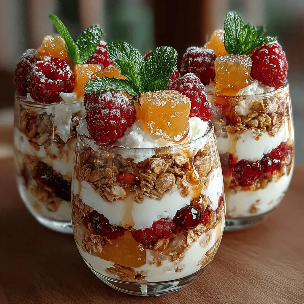 When it comes to quick and nutritious meals, few options can rival the simplicity and elegance of parfaits. The Delightful Pear & Raspberry Yogurt Parfaits stand out as a refreshing treat that can effortlessly transition from a wholesome breakfast to a light snack or even a dessert. With their vibrant colors and layers of flavor, these parfaits are as visually appealing as they are delicious. This recipe captures the essence of seasonal ingredients, making it a perfect choice for those looking to embrace fresh produce and elevate their culinary repertoire.