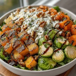 Maple Roasted Autumn Vegetable Salad