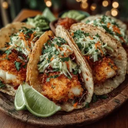 Fish tacos are a delightful blend of flavors and textures, offering a fresh and satisfying meal that can be enjoyed any time of the year. The use of an air fryer not only makes this dish healthier by reducing the amount of oil used but also results in crispy, golden fish that pairs beautifully with a zesty slaw. In this blog post, we’ll explore the recipe for Crispy Air Fryer Fish Tacos with Zesty Slaw, providing step-by-step instructions, ingredient details, and insightful tips to elevate your taco experience.