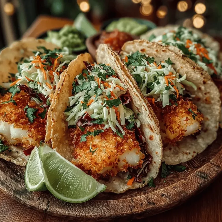 Fish tacos are a delightful blend of flavors and textures, offering a fresh and satisfying meal that can be enjoyed any time of the year. The use of an air fryer not only makes this dish healthier by reducing the amount of oil used but also results in crispy, golden fish that pairs beautifully with a zesty slaw. In this blog post, we’ll explore the recipe for Crispy Air Fryer Fish Tacos with Zesty Slaw, providing step-by-step instructions, ingredient details, and insightful tips to elevate your taco experience.
