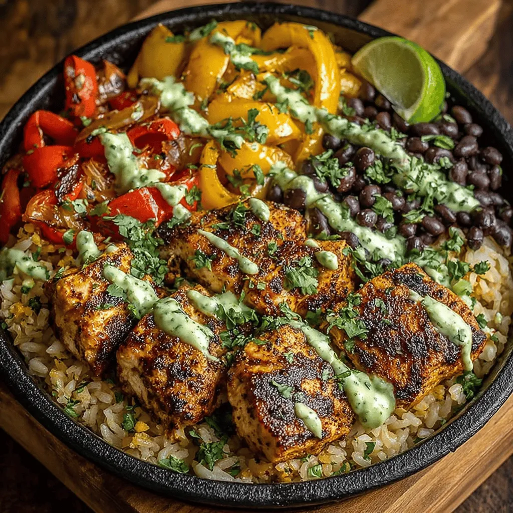 Are you looking for a quick, nutritious, and flavorful meal option? Quick Chicken Fajita Bowls with Avocado Dressing are the perfect solution for busy weeknights or meal prep days. This dish not only satisfies your taste buds but also aligns with health-conscious eating trends, making it an ideal choice for anyone striving to maintain a balanced diet without compromising on flavor. With a delightful blend of spices, fresh vegetables, and creamy avocado dressing, this recipe offers a wholesome and satisfying meal that can be prepared in under 30 minutes.