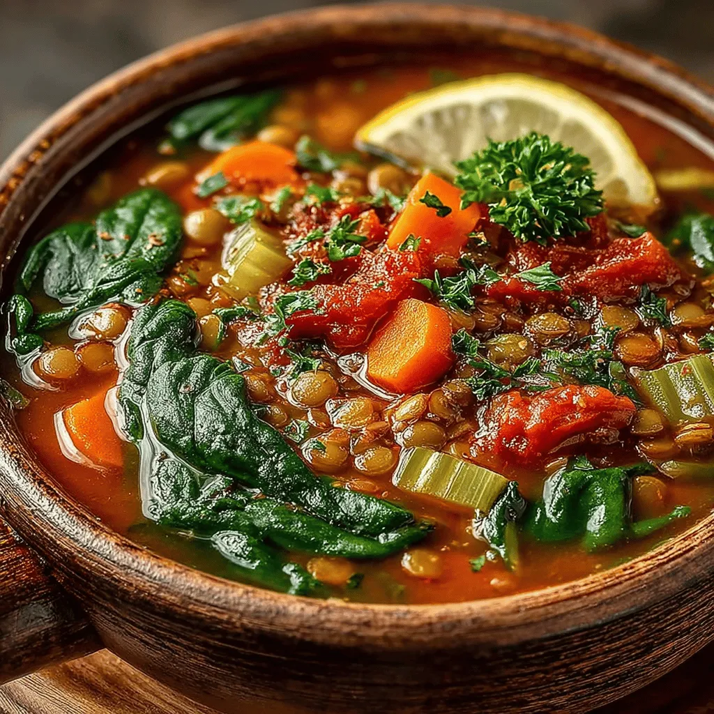 As the temperature drops and the days grow shorter, the allure of comfort food becomes irresistible. There's something inherently soothing about a warm bowl of soup, especially when it’s packed with wholesome ingredients that nourish both the body and soul. Among the many comforting dishes, lentil soup stands out as a hearty option that not only fills you up but also delivers a punch of nutrition. This Cozy Comfort Lentil Soup is a perfect example of a dish that satisfies cravings while keeping health in mind. It's easy to prepare, making it an ideal choice whether you’re a novice in the kitchen or a seasoned home cook.