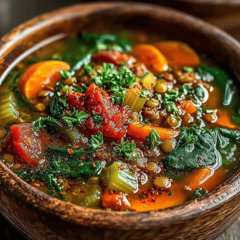 As the temperature drops and the days grow shorter, the allure of comfort food becomes irresistible. There's something inherently soothing about a warm bowl of soup, especially when it’s packed with wholesome ingredients that nourish both the body and soul. Among the many comforting dishes, lentil soup stands out as a hearty option that not only fills you up but also delivers a punch of nutrition. This Cozy Comfort Lentil Soup is a perfect example of a dish that satisfies cravings while keeping health in mind. It's easy to prepare, making it an ideal choice whether you’re a novice in the kitchen or a seasoned home cook.