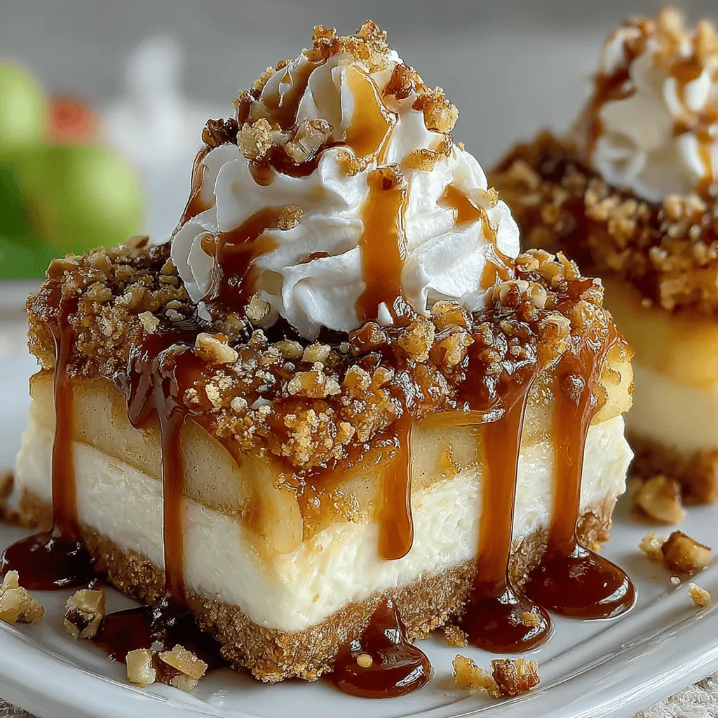 Dessert bars have become a beloved treat, especially during the fall season when cozy flavors take center stage. Among the many delightful options, Heavenly Apple Pie Cheesecake Bars stand out as a unique fusion of traditional apple pie and creamy cheesecake. This dessert captures the essence of autumn with its rich flavors and textures, making it a perfect choice for gatherings, potlucks, or simply enjoying at home. Not only are these bars easy to prepare, but they also offer a deliciously satisfying combination that will leave everyone wanting more.