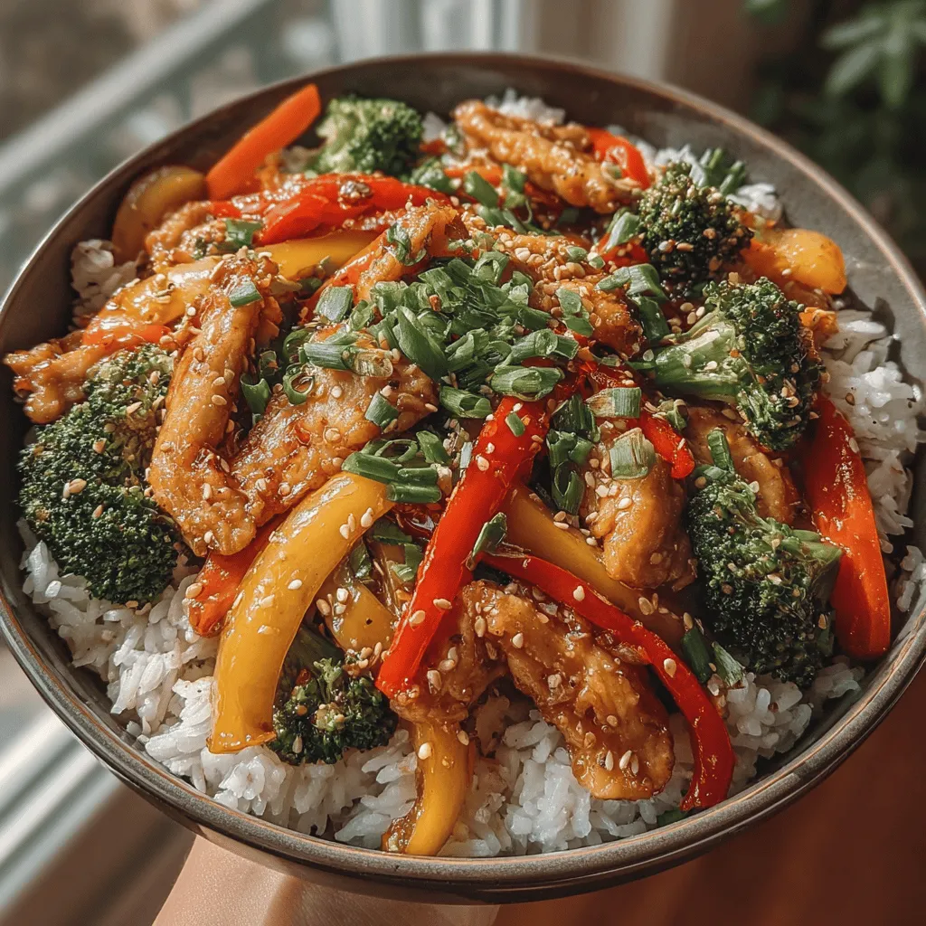 Sizzling Chicken & Veggie Delight is more than just a meal; it’s a delightful fusion of flavors and textures that brings together tender chicken and vibrant vegetables in a dish that’s both visually appealing and nutritious. This recipe stands out as a wholesome option for those who value balanced meals, combining lean protein with an array of fresh veggies. Whether you’re looking to maintain a healthy lifestyle or simply want to enjoy a delicious meal, Sizzling Chicken & Veggie Delight checks all the boxes.
