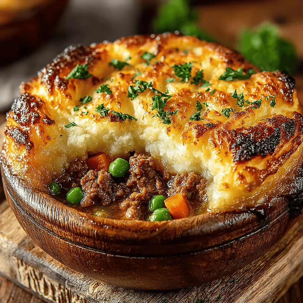 To elevate your Shepherd's Pie experience, consider enhancing the filling with garlic and fresh herbs. Garlic not only adds depth but also brings a warm, aromatic quality to the dish. Fresh herbs such as rosemary and parsley can brighten the flavors and complement the meat beautifully.