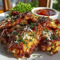 To create the perfect Crispy Garlic Parmesan Wings, it's essential to understand the key ingredients that contribute to their flavor and texture.