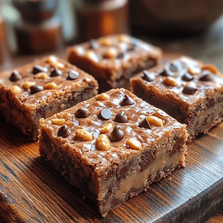 Blondies have earned a special place in the hearts of dessert enthusiasts everywhere. Often regarded as the sweeter, lighter counterpart to brownies, these delectable treats offer a unique blend of flavors and textures that appeal to a broad audience. While traditional blondies are characterized by their buttery, vanilla essence, the combination of rich peanut butter and chocolate chips elevates this classic treat into something truly extraordinary.