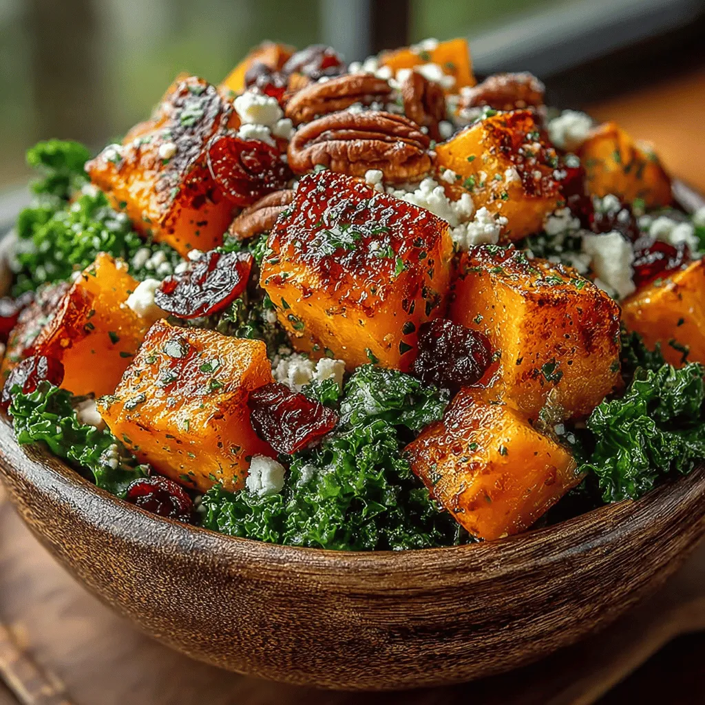 As the leaves change color and the air turns crisp, autumn brings a bounty of seasonal ingredients that inspire warm and comforting dishes. One such dish is the Autumn Glow Roasted Squash and Kale Salad, which beautifully showcases the vibrant flavors and textures of butternut squash and kale. This salad not only celebrates the essence of fall but also packs a nutritious punch, making it an ideal choice for lunch or a side dish at dinner.