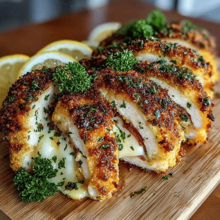Chicken Cordon Bleu is a beloved classic dish that stands out in the world of culinary creations. Renowned for its delectable combination of flavors and textures, this dish features tender chicken breasts enveloping savory ham and melty Swiss cheese, all topped with a crispy breadcrumb coating. Not only does Chicken Cordon Bleu delight the palate, but it also impresses as a visually stunning centerpiece for any dinner table. For home cooks eager to elevate their skills, mastering the art of Chicken Cordon Bleu is an essential endeavor.