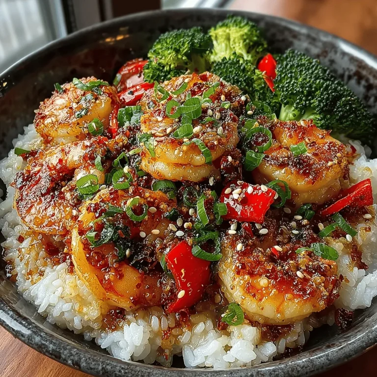 In the realm of quick and satisfying meals, few dishes can compete with the allure of Sweet & Sticky Honey Garlic Shrimp Bowls. This delightful recipe combines succulent shrimp with a rich, sweet, and savory honey garlic sauce, served over a bed of fluffy rice and vibrant vegetables. It’s a meal that not only tantalizes the taste buds but also brings a splash of color to your plate, making it a feast for the eyes as well.