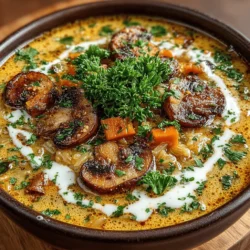 At the heart of every great soup lies a foundation of quality ingredients. In this creamy wild rice and mushroom soup, we celebrate a selection of nourishing components that not only elevate the taste but also contribute to your health.