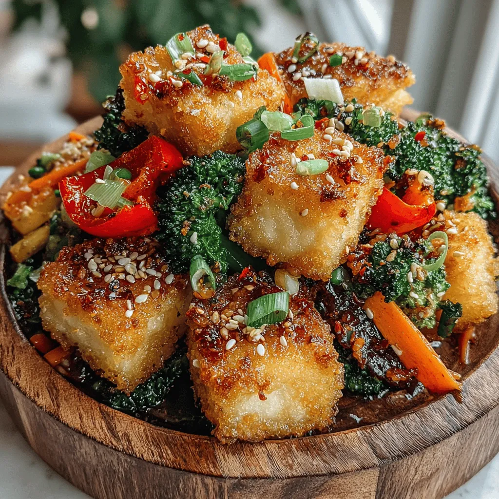 Stir-frying is a quick and versatile cooking technique that has gained immense popularity for its ability to preserve the flavors and nutrients of fresh ingredients. With the rise of health-conscious cooking methods, air fryers have emerged as a favored appliance, allowing home cooks to achieve crispy textures without the excess oil. This recipe for Crispy Air Fryer Tofu Stir-Fry with Broccoli showcases the perfect harmony of health and flavor. Packed with protein-rich tofu and nutrient-dense broccoli, this dish not only satisfies your cravings but also supports a balanced diet.
