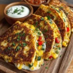 - 4 flour tortillas - 1 cup shredded cheese (cheddar or mozzarella) - 1 can black beans, rinsed and drained - 1 cup corn kernels (fresh or frozen) - 1 bell pepper, diced (any color) - 1 medium zucchini, grated - 1/2 red onion, finely chopped - 1 teaspoon garlic powder - 1 teaspoon ground cumin - Salt and pepper to taste - Olive oil spray