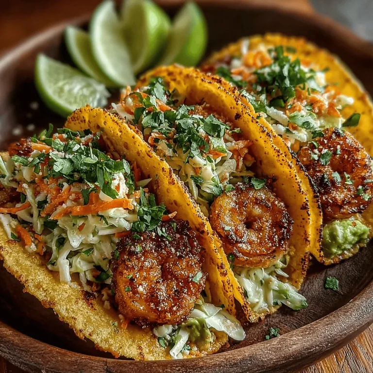 In the realm of quick and delicious meals, shrimp tacos stand out as a versatile dish that can be enjoyed any day of the week. These Zesty Air Fryer Shrimp Tacos with Creamy Slaw not only deliver a burst of flavor but also bring the convenience of air frying into your kitchen. This article will guide you through the ingredients, preparation methods, and the unique flavor profiles that make these tacos a must-try.