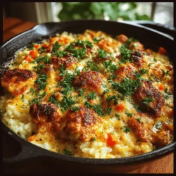 One-Pot Cheesy Chicken and Rice Casserole: A Comfort Food Classic