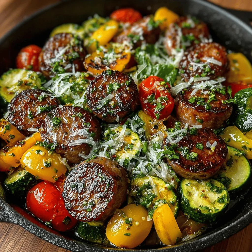 In the realm of simple yet delightful home cooking, few dishes can rival the charm of a sizzling skillet meal. The Sizzling Italian Delight Skillet not only brings together an array of vibrant ingredients but also embodies the essence of Italian cuisine—rich flavors, fresh vegetables, and hearty proteins. This recipe is perfect for busy weeknights or leisurely weekends when you crave a comforting meal without spending hours in the kitchen. With a cooking time of just 25 minutes and a handful of ingredients, this dish is designed to satisfy your hunger while pleasing your palate.