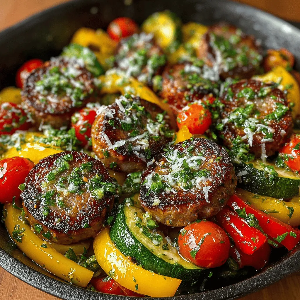 In the realm of simple yet delightful home cooking, few dishes can rival the charm of a sizzling skillet meal. The Sizzling Italian Delight Skillet not only brings together an array of vibrant ingredients but also embodies the essence of Italian cuisine—rich flavors, fresh vegetables, and hearty proteins. This recipe is perfect for busy weeknights or leisurely weekends when you crave a comforting meal without spending hours in the kitchen. With a cooking time of just 25 minutes and a handful of ingredients, this dish is designed to satisfy your hunger while pleasing your palate.